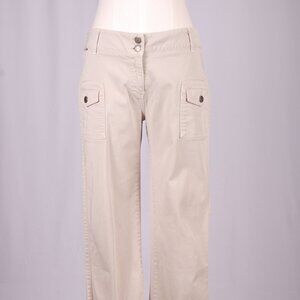 EUC Burberry Straight Leg Khaki Cargo, Sz - 10